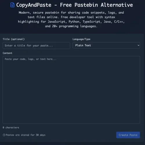 CopyAndPaste